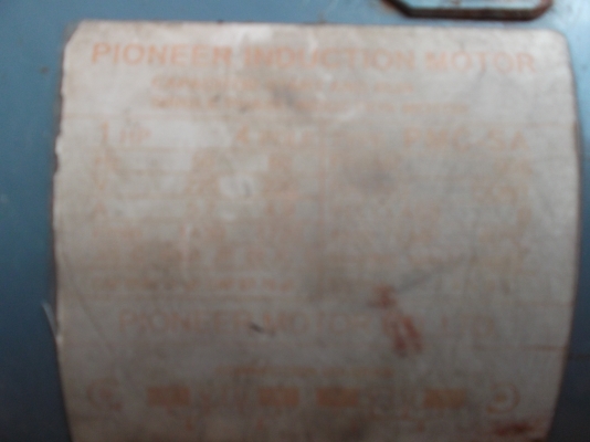 ปั้มลม FUNO 120L ใช้งานได้ปกติ สภาพใหม่ มอเตอร์ 1แรง 11500