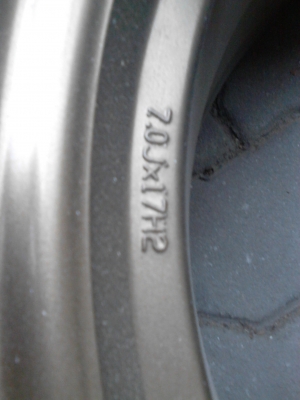 ขอบ 17 แม๊ก LENSO  7.0 X 17    ET42 ชุด 4 วง ( เฉพาะแม๊ก ) TEL.081-427-3941