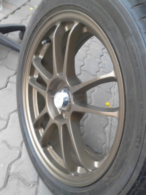 ขอบ 17 แม๊ก LENSO  7.0 X 17    ET42 ชุด 4 วง ( เฉพาะแม๊ก ) TEL.081-427-3941