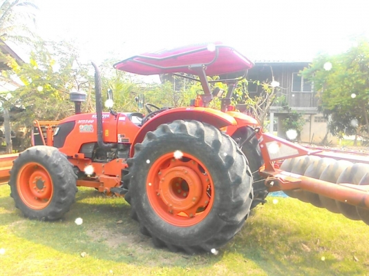 ขายรถไถ KUBOTA M 9540 สภาพใหม่พร้อมใช้งาน อุปกรณ์พร้อมด้านหน้า ผานพรวน