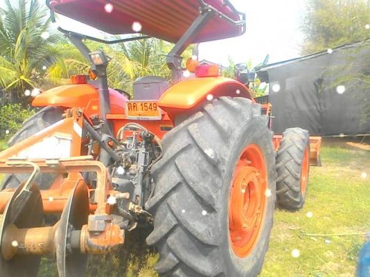 ขายรถไถ KUBOTA M 9540 สภาพใหม่พร้อมใช้งาน อุปกรณ์พร้อมด้านหน้า ผานพรวน