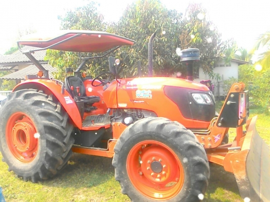 ขายรถไถ KUBOTA M 9540 สภาพใหม่พร้อมใช้งาน อุปกรณ์พร้อมด้านหน้า ผานพรวน