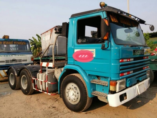 ขายด่วนรถบรรทุกสิบล้อหัวลาก สแกนเนีย