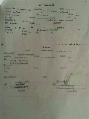 **1,700,000 บ.ต่อรอง///แบคโฮPC200-7** ขาย แบคโฮ KOMATSU PC200-7 สวยๆ PC200-7 S.No.C72xxx ปี05 ไฟฟ้าเต็ม เครื่องเดิม ปั้มเดิม ใช้งาน 11,xxx ชั่วโมงเครื่องดีแน่น ปั้มดีแรง ทำงานดี เร็ว ไม่มีโหลด บูมอาร์มสวย ไม่ปะไม่ดาม ไม่ร้าว บุ้งกี๋หนา บูท/สลักแน่น เอวดี