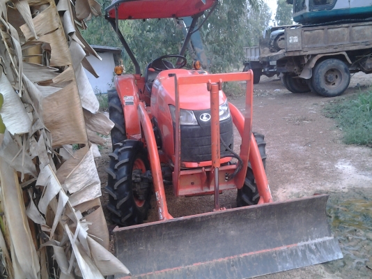 KUBOTA L3608 งาช้าง หาง5 ใบดัน 1พันก่าชั่วโมง