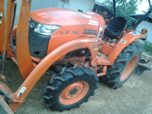 KUBOTA L3608 งาช้าง หาง5 ใบดัน 1พันก่าชั่วโมง