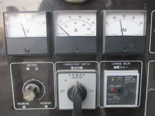 ขาย AIRMAN SDG60S เครื่องปั่นไฟ 60kVA เก่าญี่ปุ่นสภาพดี ติดต่อ 098-246-3778 น๊อค Line id : nock604