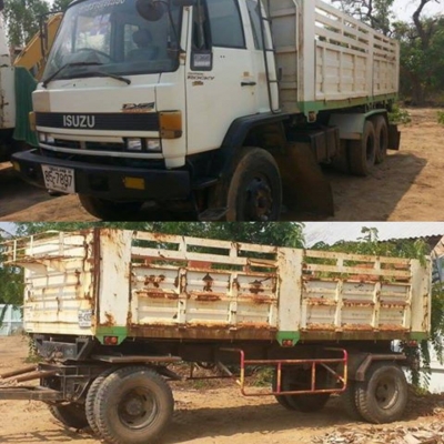 ขายดั้มISUZU ROCKY 240พ่วงแม่-ลูก ดั้มดินคอกเหล็ก พ.เพาเวอร์ เบรกทิฟฟี่ เครื่องดี ภายในสวย ยางดี สภาพพร้อมใช้งาน เอกสารพร้อมโอน สนใจโทร 090-8588220คุณนะ 093-3258446คุณบิวตี้ ID:narong498 หรือ www.truck.in.th/498 หรือfb:ณรงค์ ซื้อขายรถมือสอง(เว็บไซต์ส่วนตั