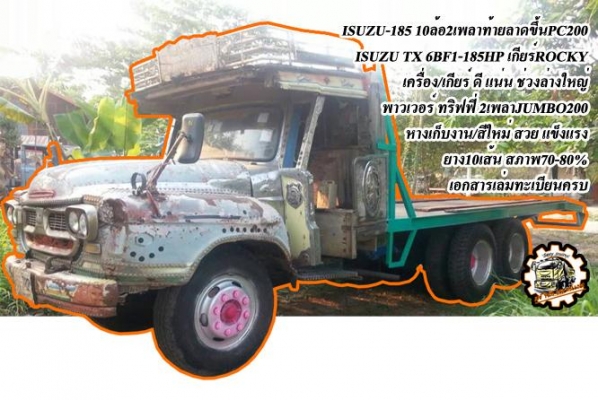 **ขายแล้วครับขอบคุณ Truck2hand ขาย ISUZU-165 6ล้อใหญ่ดั้มดิน ISUZU TX 6BD1-165HP วางหัวJCM เครื่องดีแน่น แรงดี เกียร์ดี เข้าง่ายไม่หลุด ช่วงล่างใหญ่ คานหน้ากว้าง เฟืองท้าย จัมโบ้200 คัสซีพอใช้ มีปะมีดาม กระบะดั้มเหล็ก6ตัน3.80ม.ยิงหน้า สภาพด