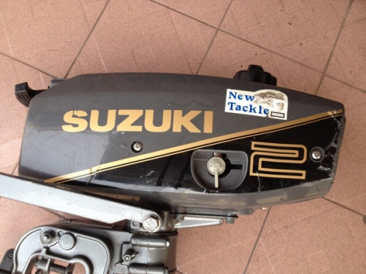 เครืองเรือ SUZUKI 2 เเรงของมาจากญี่ปุ่นสภาพสวยตามรูป