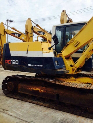 ขาย แม็คโคร KOMATSU PC120-5สภาพเก่านอก สวยทั้งคัน ราคา1380000 บาท