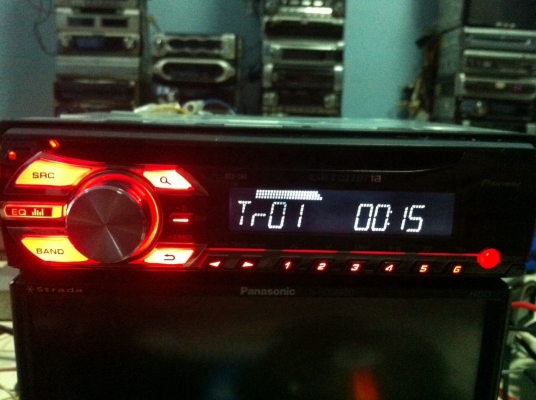 Pioneer DEH-380 MP3 CD AUX ไม่มีปรีเอ้า สภาพสวย มือ2 ญี่ปุ่น