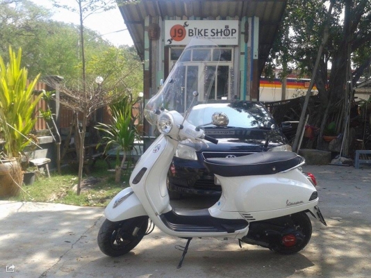 Vespa lx150ปี10ทะเบียนพร้อมโอน แถวชิวหน้า