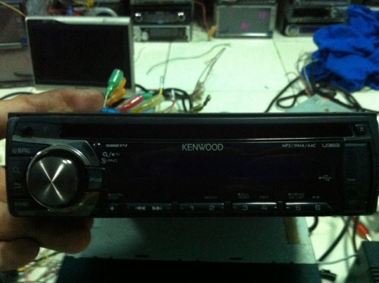 KENWOOD U363 USB Ipod MP3 CD AUX 1ปรีเอ้า สภาพสวย มือ2 ญี่ปุ่น KENWOOD U363 USB Ipod MP3 CD AUX 1ปรีเอ้า สภาพสวย มือ2 ญี่ปุ่น