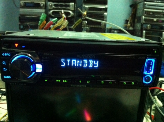 KENWOOD U363 USB Ipod MP3 CD AUX 1ปรีเอ้า สภาพสวย มือ2 ญี่ปุ่น