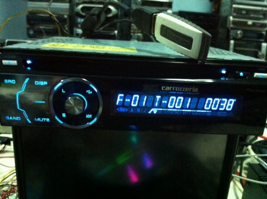 Pioneer DEH-P530 USB Ipod MP3 CD AUX คุมกล่องCD 1ปรีเอ้า ไฟ7สี สภาพสวย มือ2 ญี่ปุ่น