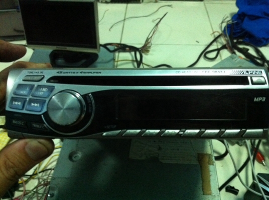 Alpine CDA-9843J MP3 CD 1ปรีเอ้า มือ 2 ญี่ปุ่น