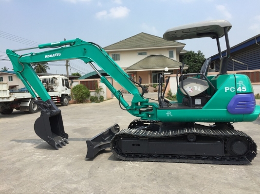 ขายรถแบคโฮล รถขุด KOMATSU PC45-1 มือสอง นำเข้าเอง จากญี่ปุ่นแท้ๆ