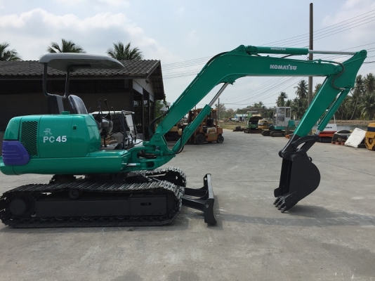 ขายรถแบคโฮล รถขุด KOMATSU PC45-1 มือสอง นำเข้าเอง จากญี่ปุ่นแท้ๆ