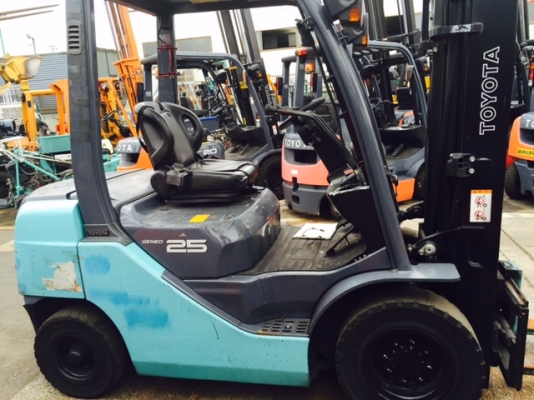 ขายฟอร์คลิฟต์ TOYOTA 02-8FD25 ดีเซล ,เกียร์ออโต , SIDE FORK SHIFT , ( SPECS JAPAN ) สภาพพร้อมใช้งาน ++ เดิมแท้จากญี่ปุ่น ขายฟอร์คลิฟต์ TOYOTA 02-8FD25 ดีเซล ,เกียร์ออโต , SIDE FORK SHIFT , ( SPECS JAPAN ) สภาพพร้อมใช้งาน ++ เดิมแท้จากญี่ปุ่น