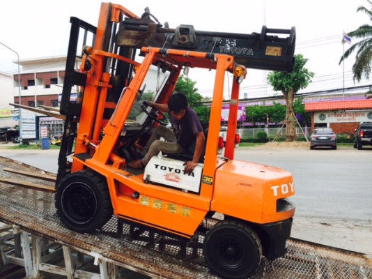 ขายฟอร์คลิฟต์ TOYOTA 3FD30 ,  3ตัน ,ดีเซล ,  เกียร์ MT, สภาพสวยมากครับ ( SPECS JAPAN )  ( รับประกันเครื่องยนต์และระบบ 3 เดือน )  นำเข้าจากญี่ปุ่น