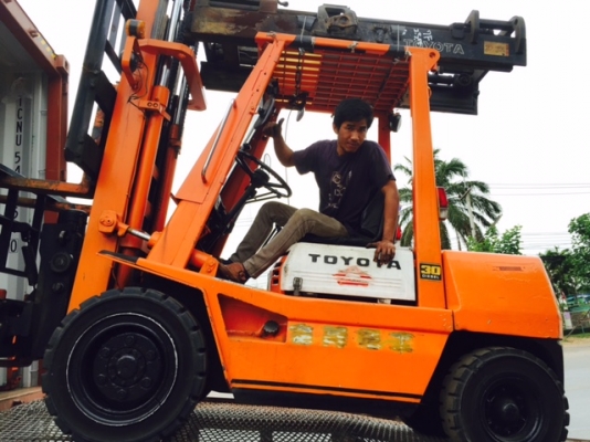 ขายฟอร์คลิฟต์ TOYOTA 3FD30 ,  3ตัน ,ดีเซล ,  เกียร์ MT, สภาพสวยมากครับ ( SPECS JAPAN )  ( รับประกันเครื่องยนต์และระบบ 3 เดือน )  นำเข้าจากญี่ปุ่น