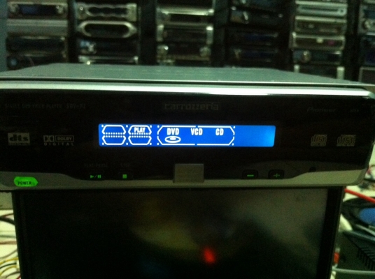 Pioneer SDV-P7 DVD VCD CD เป็นใบ้ ใช้ร่วมกับเครื่องเล่นPioneer หรือรุ่นอื่นได้ สภาพสวย มือ2 ญี่ปุ่น