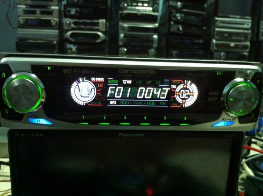 Pioneer DEH-P055 MP3 CD คุมกล่องCD 1ปรีเอ้า ซิ้งดำ สภาพสวย มือ2 ญี่ปุ่น