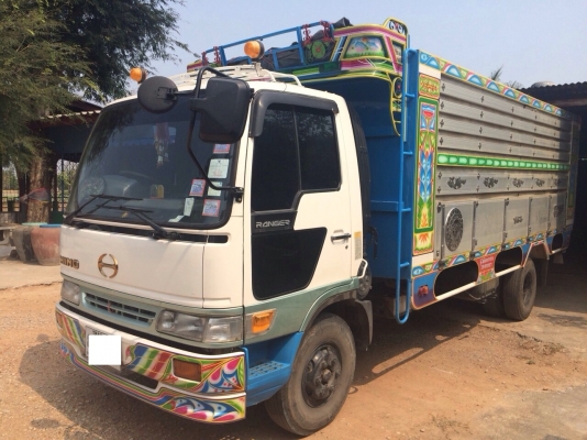 6 ล้อ HINO FC 2JJA เครื่อง JO8C  ดัมพ์ อลูมิเนียมคอกเกษตร