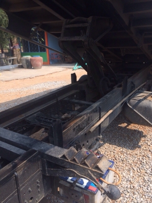 6 ล้อ HINO FC 2JJA เครื่อง JO8C  ดัมพ์ อลูมิเนียมคอกเกษตร