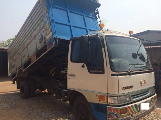 6 ล้อ HINO FC 2JJA เครื่อง JO8C  ดัมพ์ อลูมิเนียมคอกเกษตร