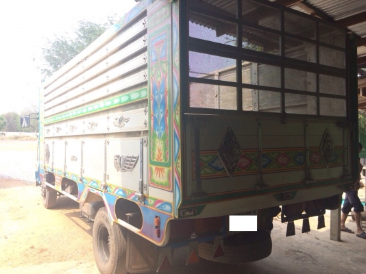 6 ล้อ HINO FC 2JJA เครื่อง JO8C  ดัมพ์ อลูมิเนียมคอกเกษตร