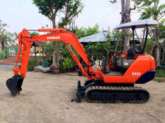 ขายแบคโฮ AIRMAN AX22 รถเก่าญี่ปุ่น มี VDO ทดลองขับให้ดู สภาพพร้อมใช้งาน ติดต่อ 086-775-7900 086-324-1992