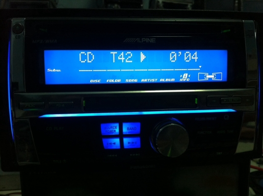 Alpine MDA-W920JS MP3 CD 1ปรีเอ้า คุมกล่องCD สภาพสวย มือ2 ญี่ปุ่น Alpine MDA-W920JS MP3 CD 1ปรีเอ้า คุมกล่องCD สภาพสวย มือ2 ญี่ปุ่น