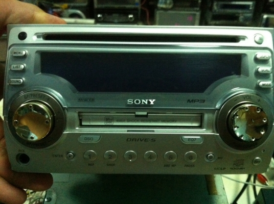 SONY WX-S5510S 24Bit MP3 CD AUX ปรี้เอ้า2 คุมกล่องCD มือ2 ญี่ปุ่น