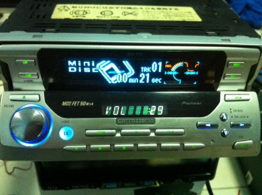 Pioneer MEH-P717 24Bit MD กราฟฟิก สไลด์ไฟฟ้า2ชั้น 1ปรีเอ้า คุมกล่องCD สภาพสวย มือ2 ญี่ปุ่น Pioneer MEH-P717 24Bit MD กราฟฟิก สไลด์ไฟฟ้า2ชั้น 1ปรีเอ้า คุมกล่องCD สภาพสวย มือ2 ญี่ปุ่น