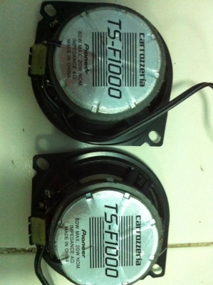 Pioneer TS-F1000 80W 2ทาง 4นิ้ว เคฟล่า มือ2 ญี่ปุ่น