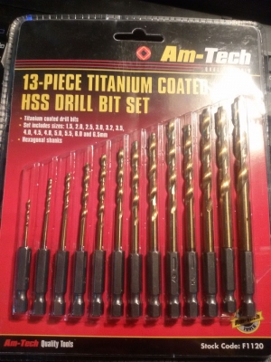 ดอกสว่าน ก้านหกเหลี่ยม แกน หกเหลี่ยม สำหรับไขควงลม ไขควงไฟ้า  สำหรับงานเหล็ก ไม้ พลาสติก อลูมิเนียม