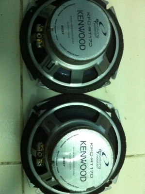 KENWOOD KFC-RT170 140W 2ทาง 6.5นิ้ว มือ2 ญี่ปุ่น