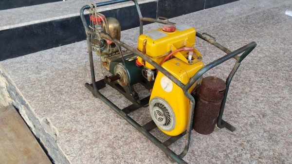 ปั๊มน้ำเก่าญี่ปุ่น  เครื่องยนต์ติดง่าย สภาพพร้อมใช้งาน