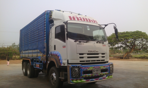 ISUZU  ปิคกร้า  360  ดั๊ม   20  ตัน  กระบะโลมิเนียม  มีระบบต่อลูกเรียบร้อย