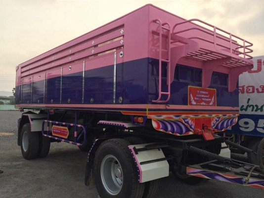 ขายกะบะลูกพ่วงอลูมิเนียม2เพลา