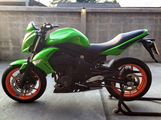 ER6N 650ABS ปี2009 รถมือเดียววิ่ง12xxx รถสวย ทุกระบบปกติ ขาย 139000