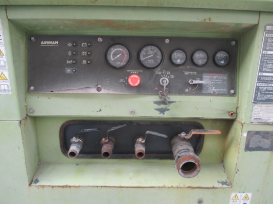 ขายเครื่องลม AIRMAN  PDS655SD-4B2 เครื่องลมมือสองสภาพดีจากญี่ปุ่น สนใจติดต่อ 098-246-3778 น๊อค Line id : nock604