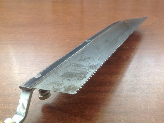ขายเลื่อยปังตอ Vintage ด้ามไม้