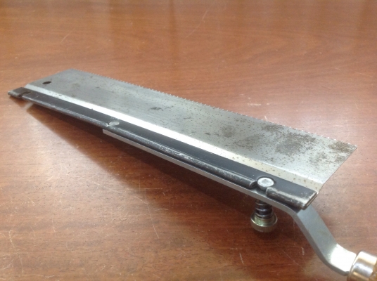 ขายเลื่อยปังตอ Vintage ด้ามไม้