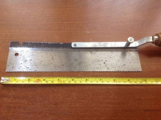 ขายเลื่อยปังตอ Vintage ด้ามไม้