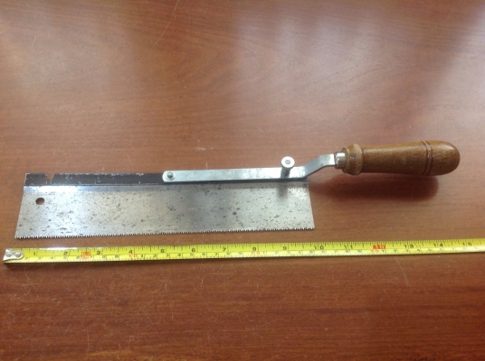 ขายเลื่อยปังตอ Vintage ด้ามไม้