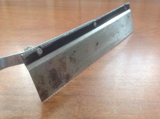 ขายเลื่อยปังตอ Vintage ด้ามไม้