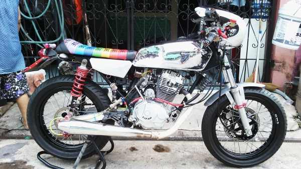 ขายCG200cc. Cafe ของแต่งเต็มลำ